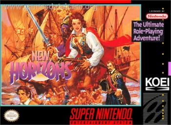 Cover Uncharted Waters - New Horizons for Super Nintendo